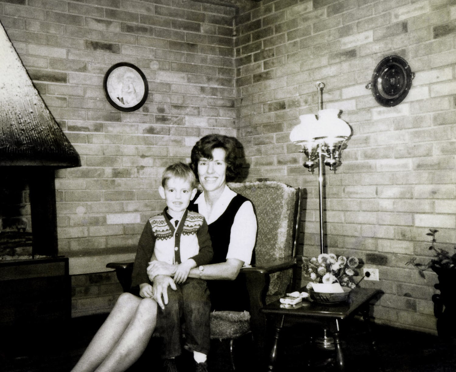 Mom shown here with Joe. This new brother was born in Monterrey, Mexico when I was about 14.