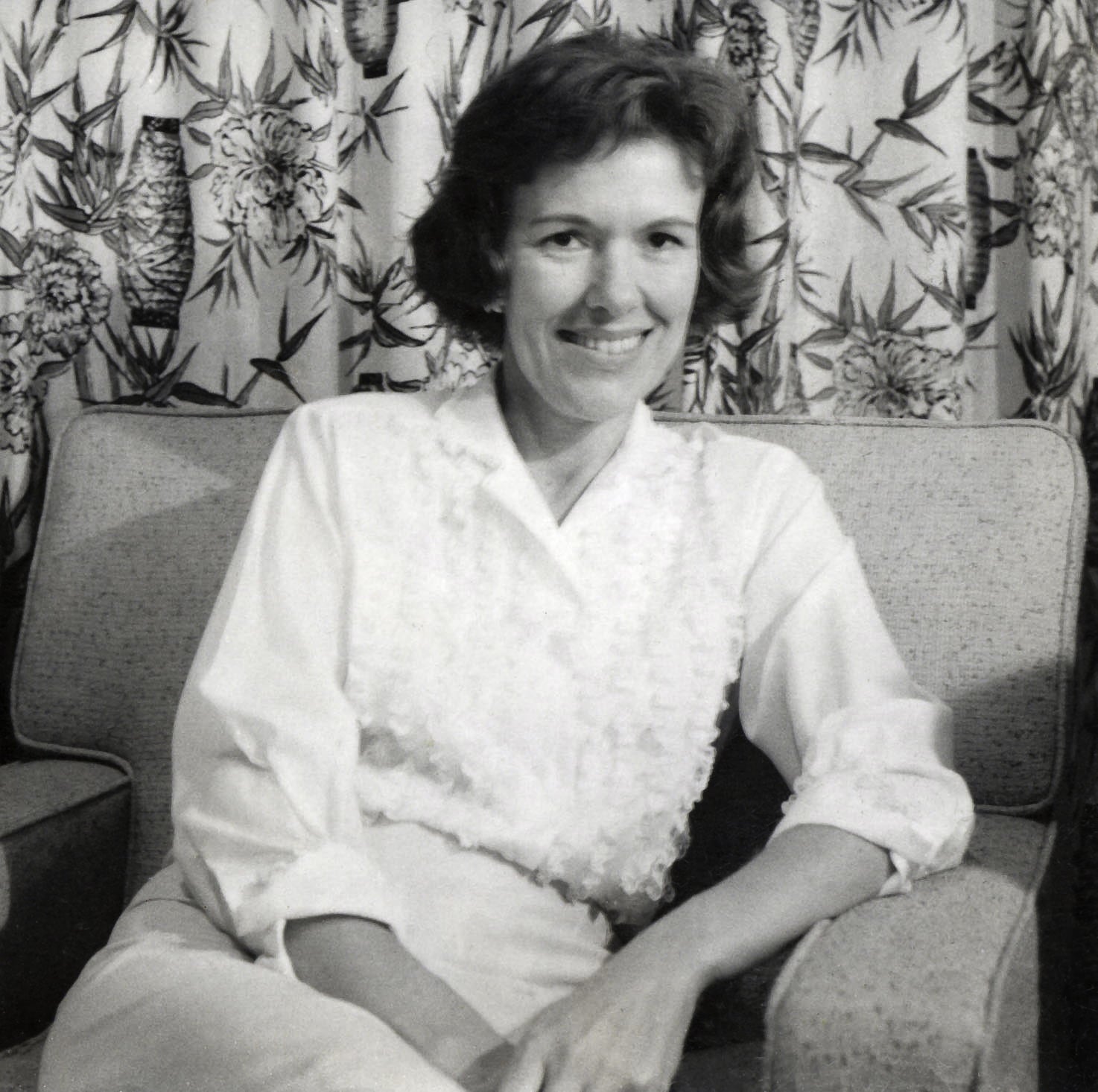 One of our favorite photos of mom. Here she was in full smile mode, relaxed, knowing she could handle anything.