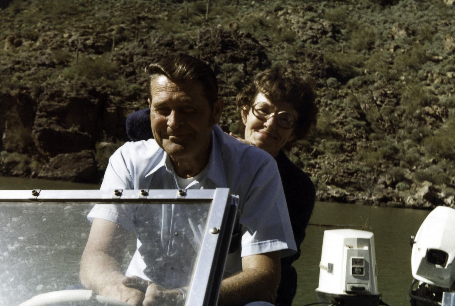 Mom and Vern.