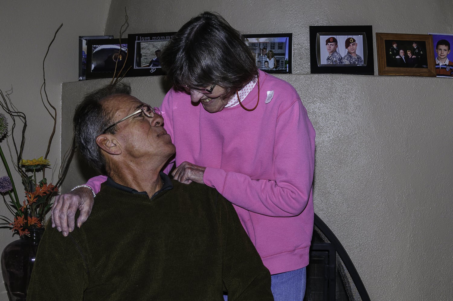 Mom with Steve.