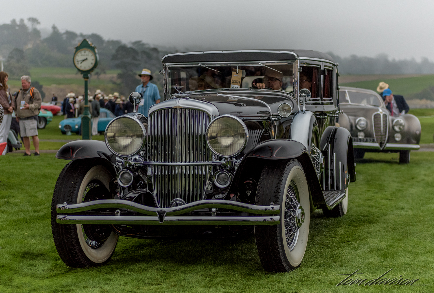 A Deusenberg sedan.