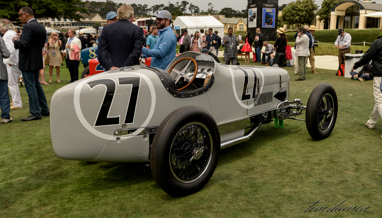 Another two seat Indy 500 race car. This one had a 16 cylinder engine.