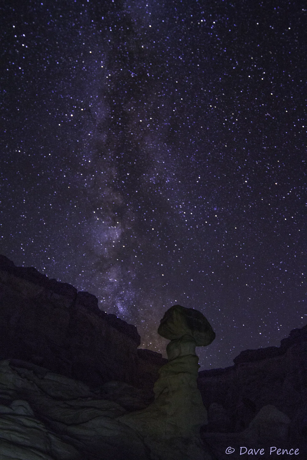 Dave and I both love photographing the Milky Way. I have not done it for a while so I appreciate his efforts . . . and results.