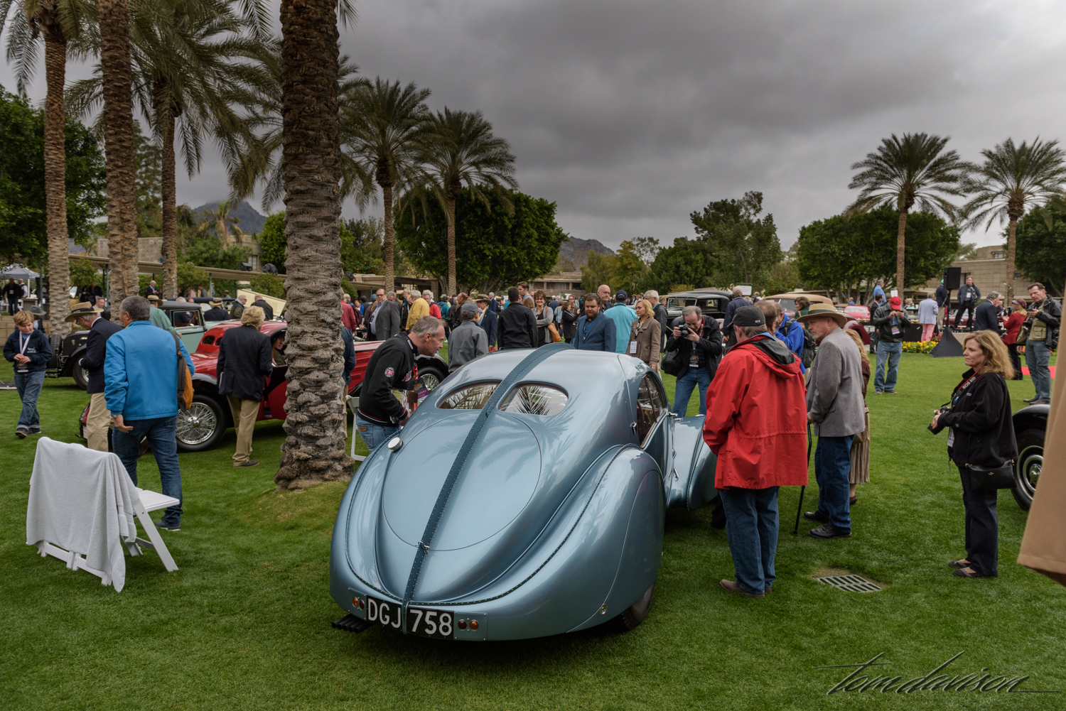 1936 Type 57 Bugatti (the car Tom is going to buy me one day)!