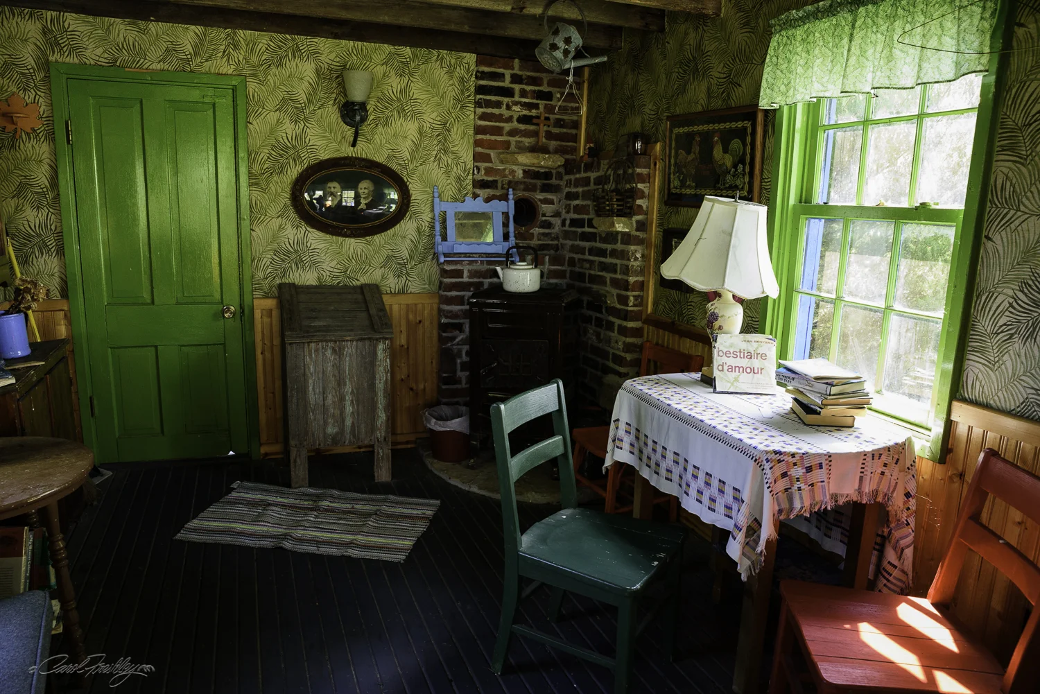 Inside of house above.