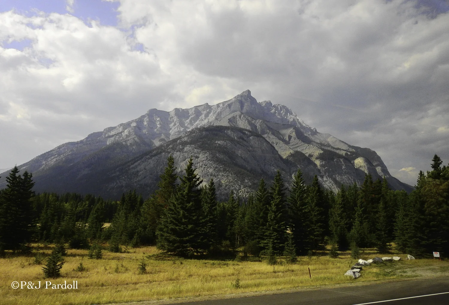 Continental Divide at Banff National Park