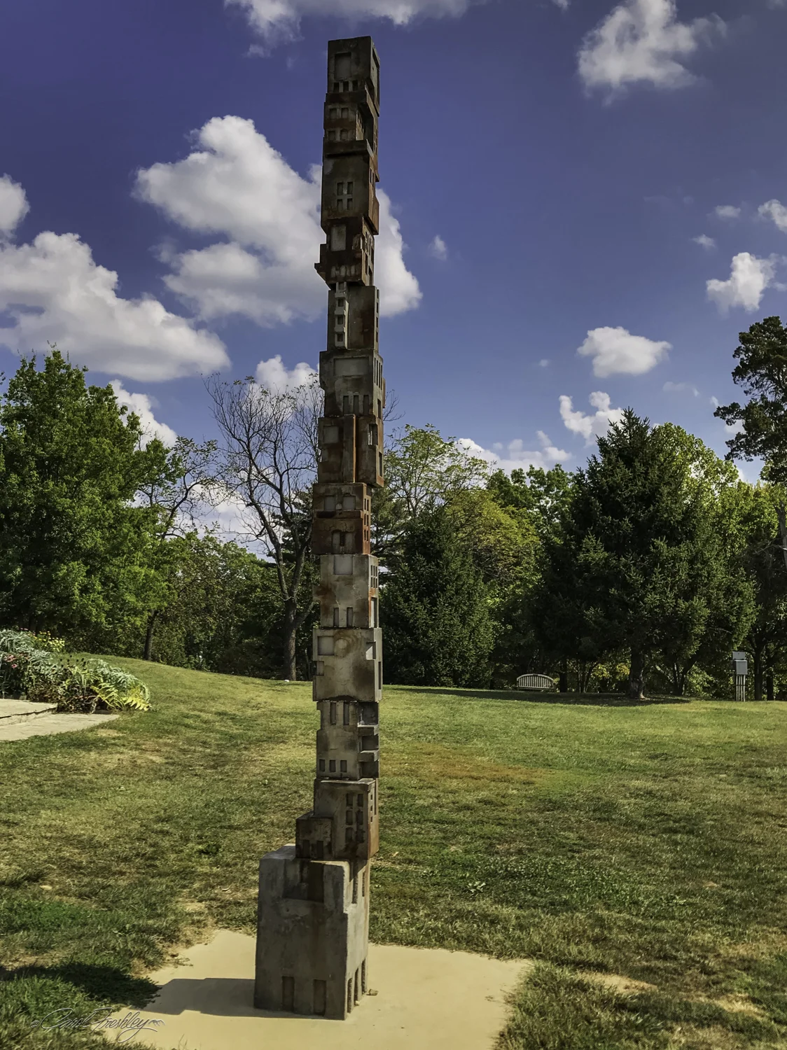 Woodhenge , by Gigi Scaria, 2016.