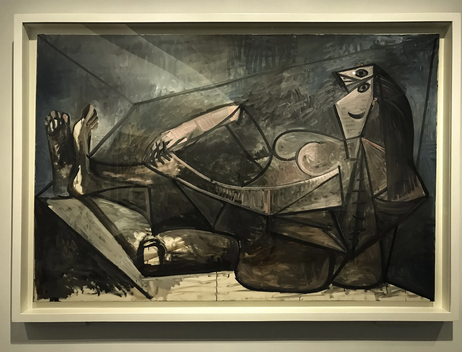 Large Reclining Nude, oil on canvas, 1943.