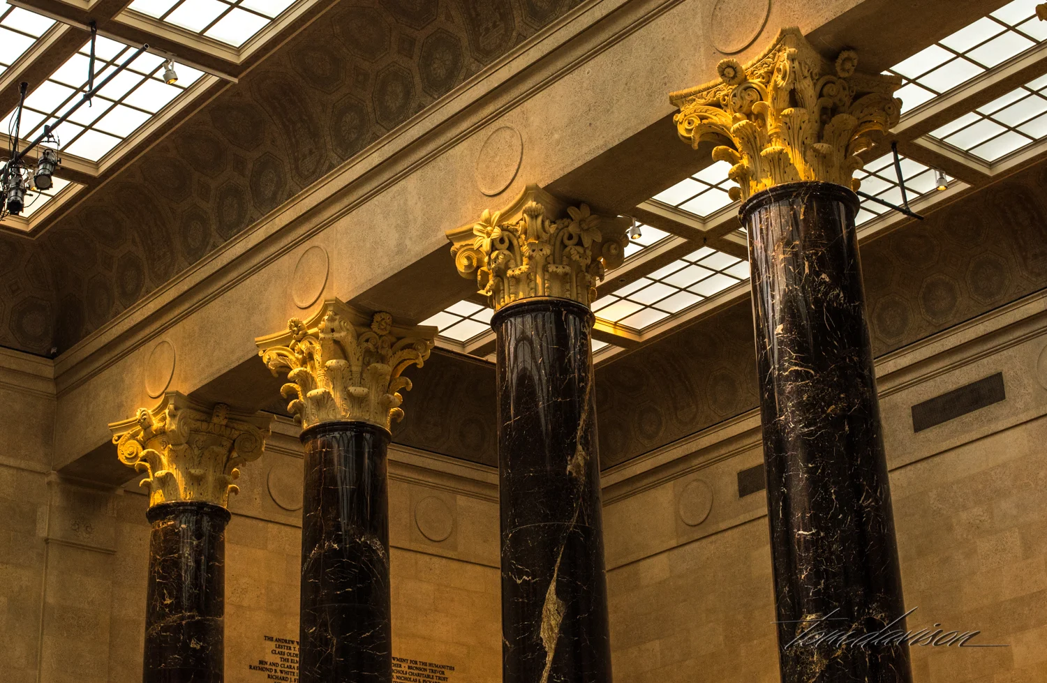 The interior of the museum is spacious, elegant, resplendent and yet comfortable.