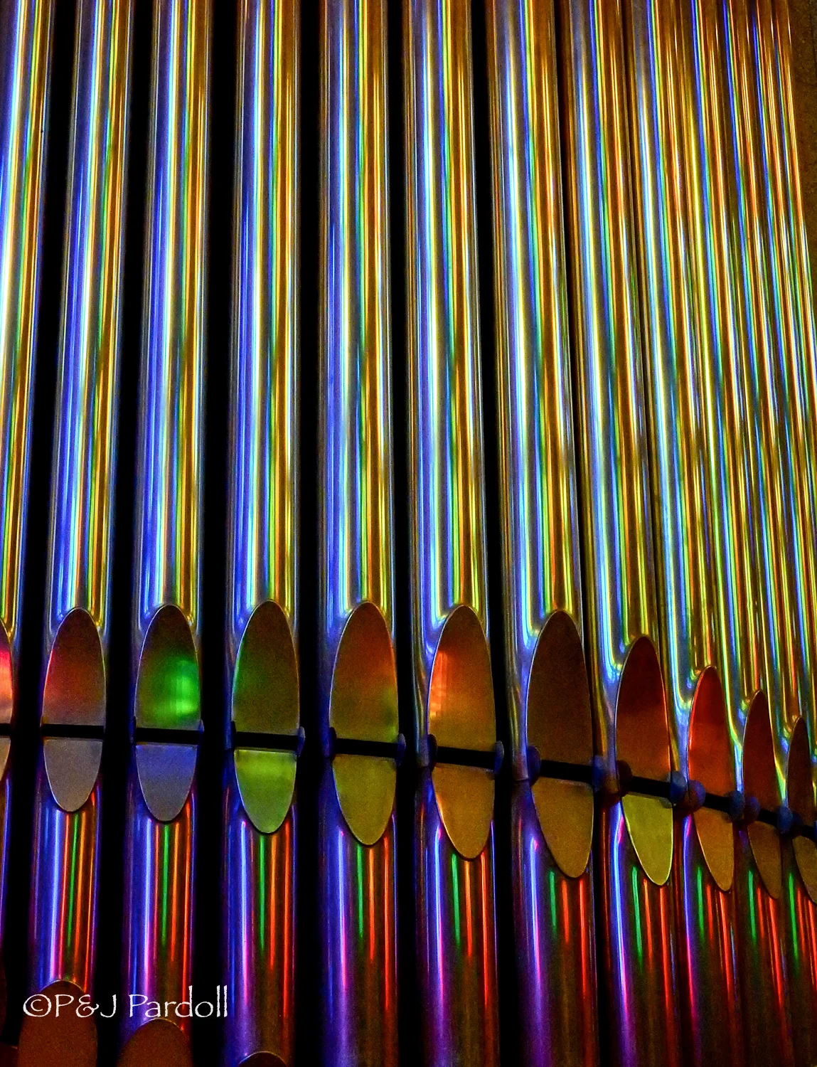 Organ Pipes in La Sagrada Familia