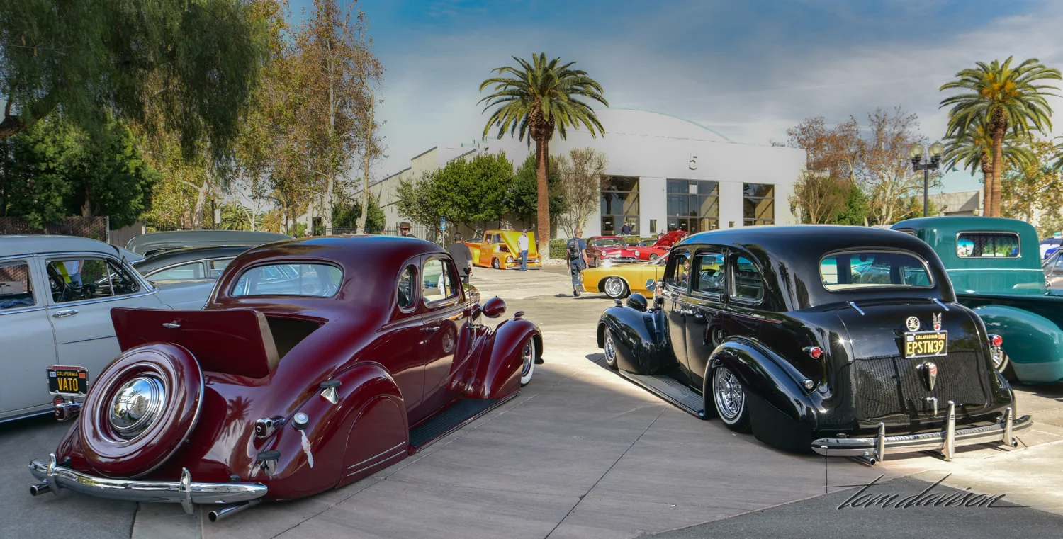Two early style low riders, known as 'bombs'.