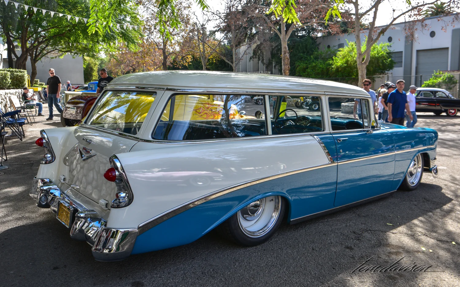 1956 Chevy station wagon.