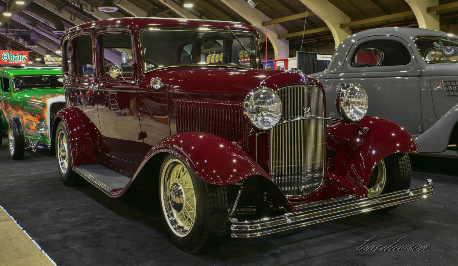 1932 Ford 4-door sedan.