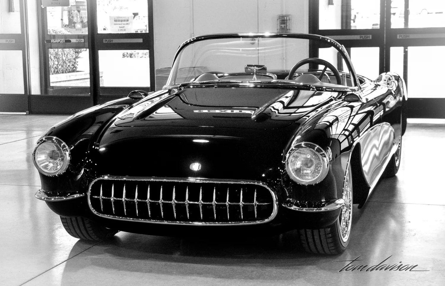 Classic 1956 Corvette.