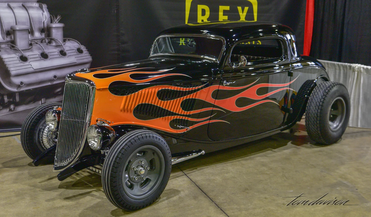 1934 Ford coupe.
