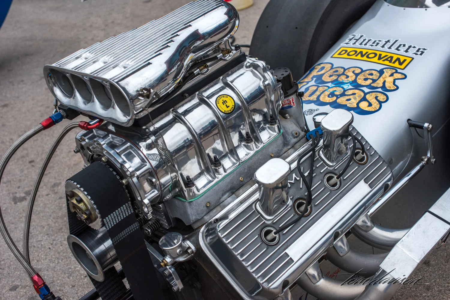 Blown Hemi Dragster