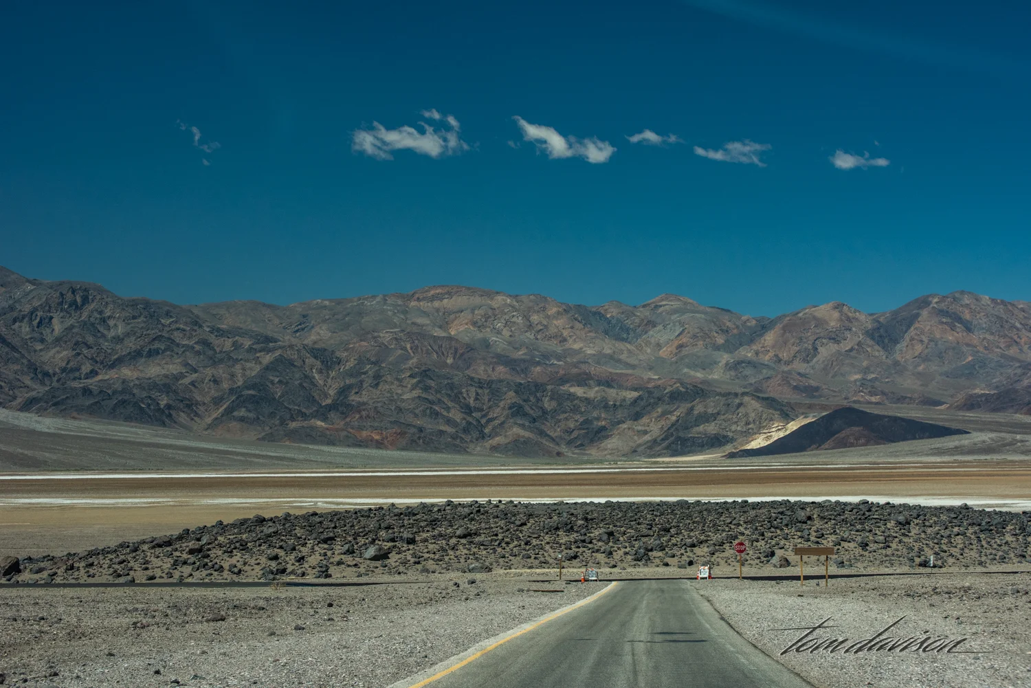End of the loop ahead. What a drive!