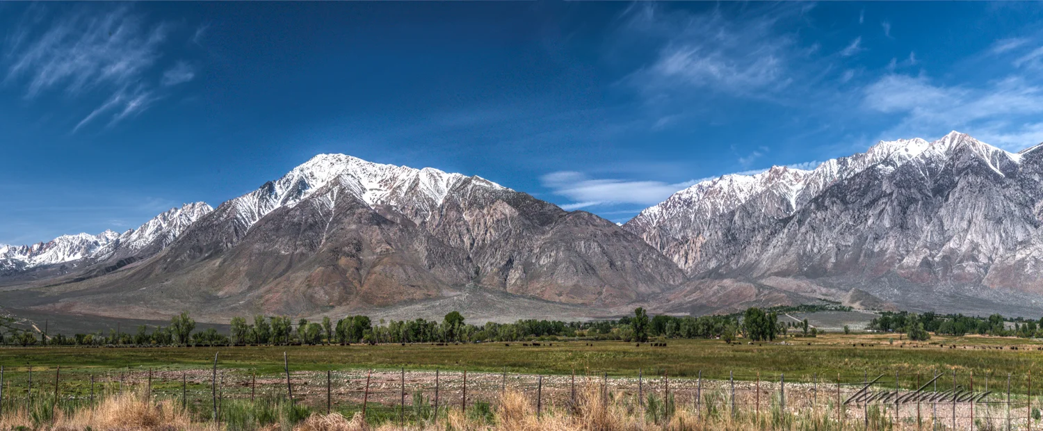 There are lots of ranches in the area.