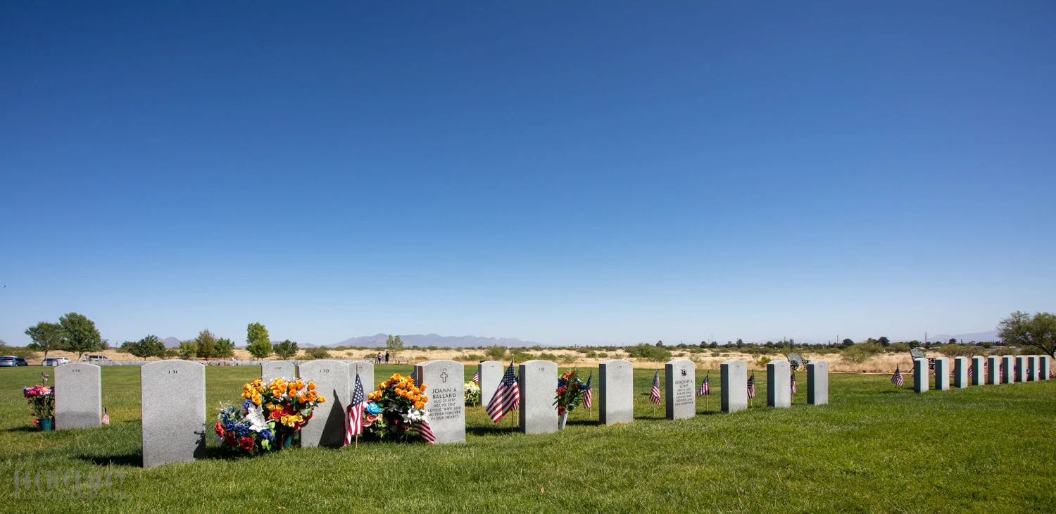 This is the main part of the cemetary.
