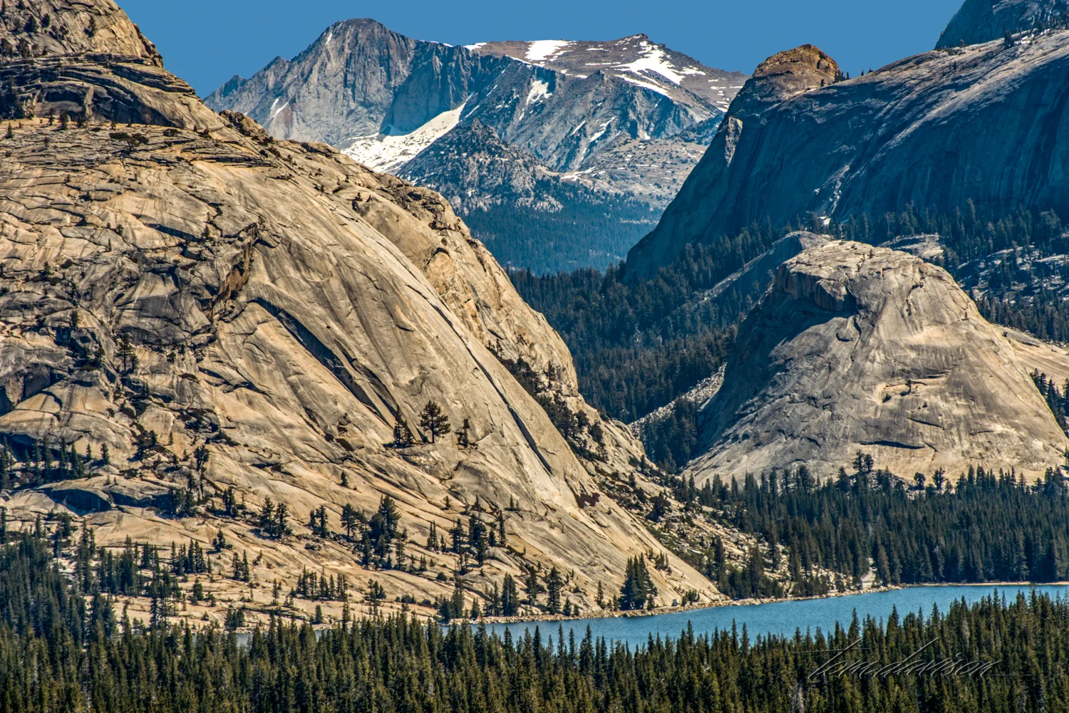 Tenaya Lake from Olmsted Point.