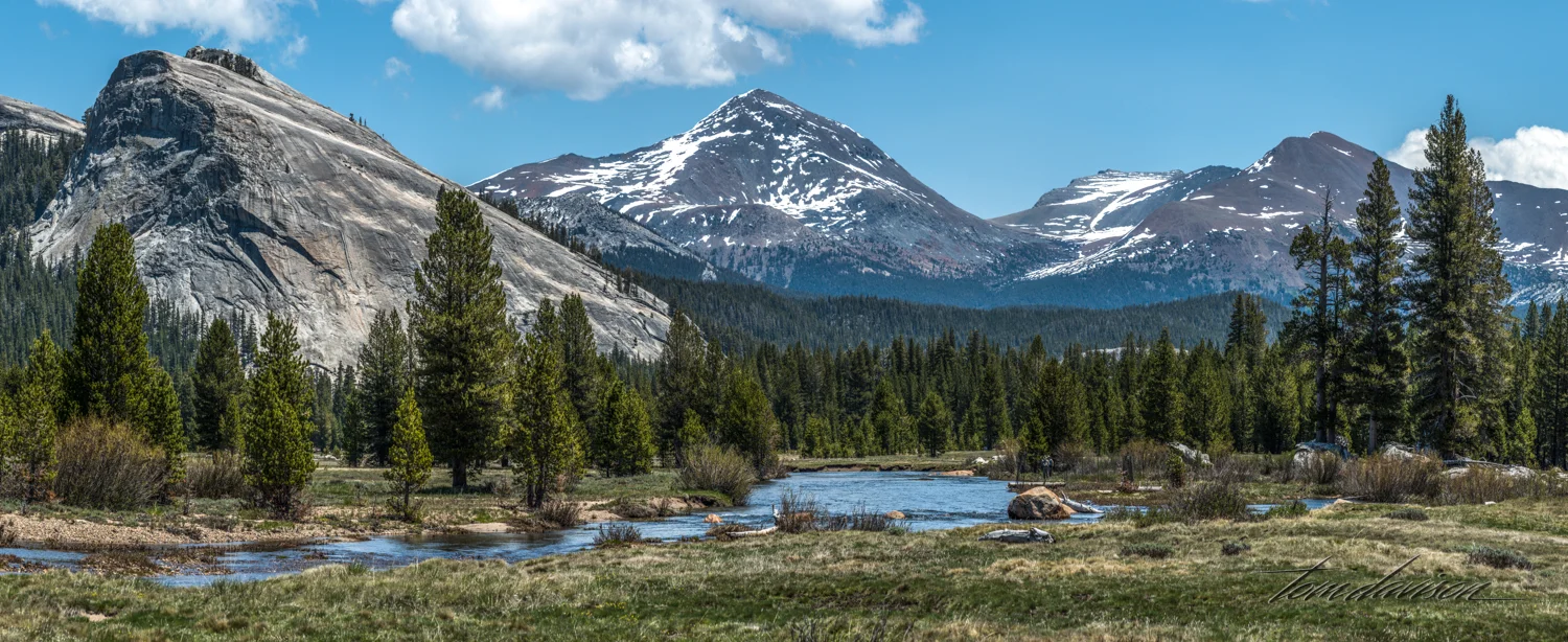 Tuolumne Meadows in Yosemite National Park.