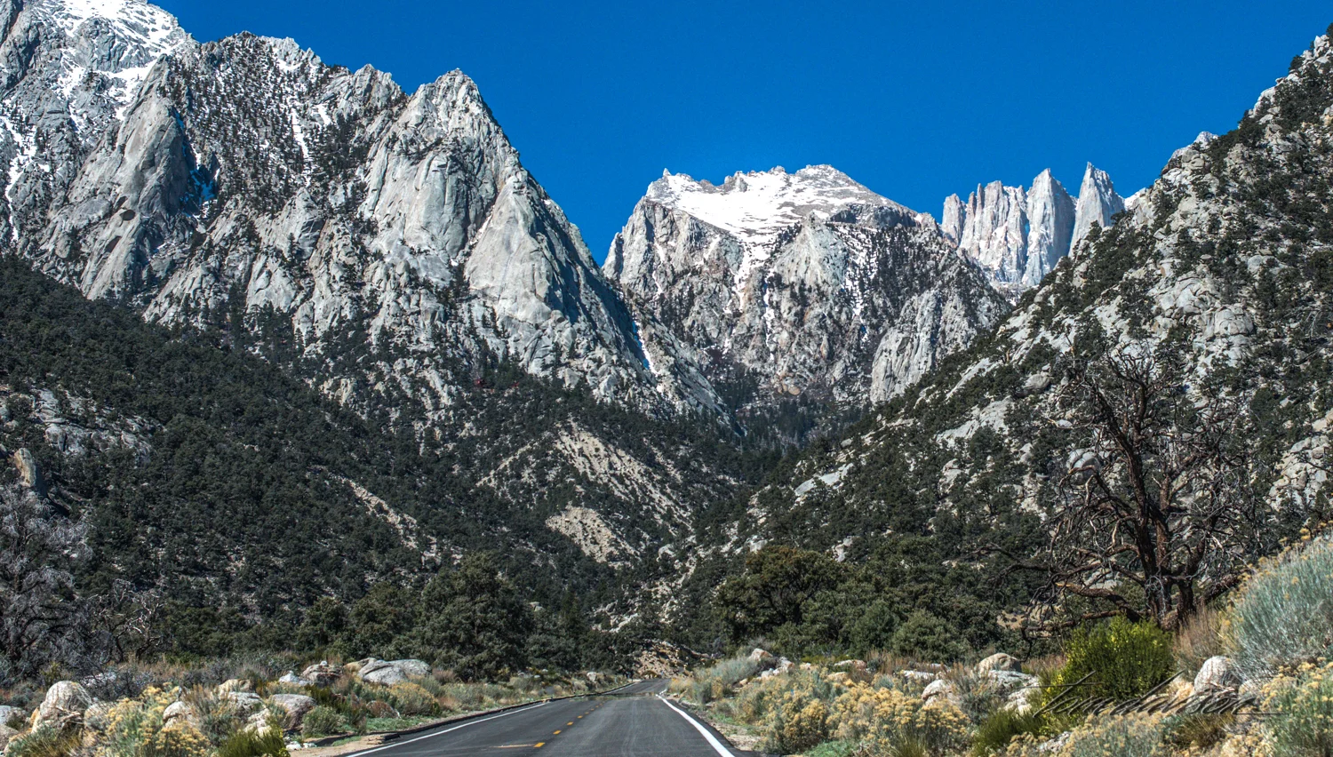 Road to Whitney Portal.
