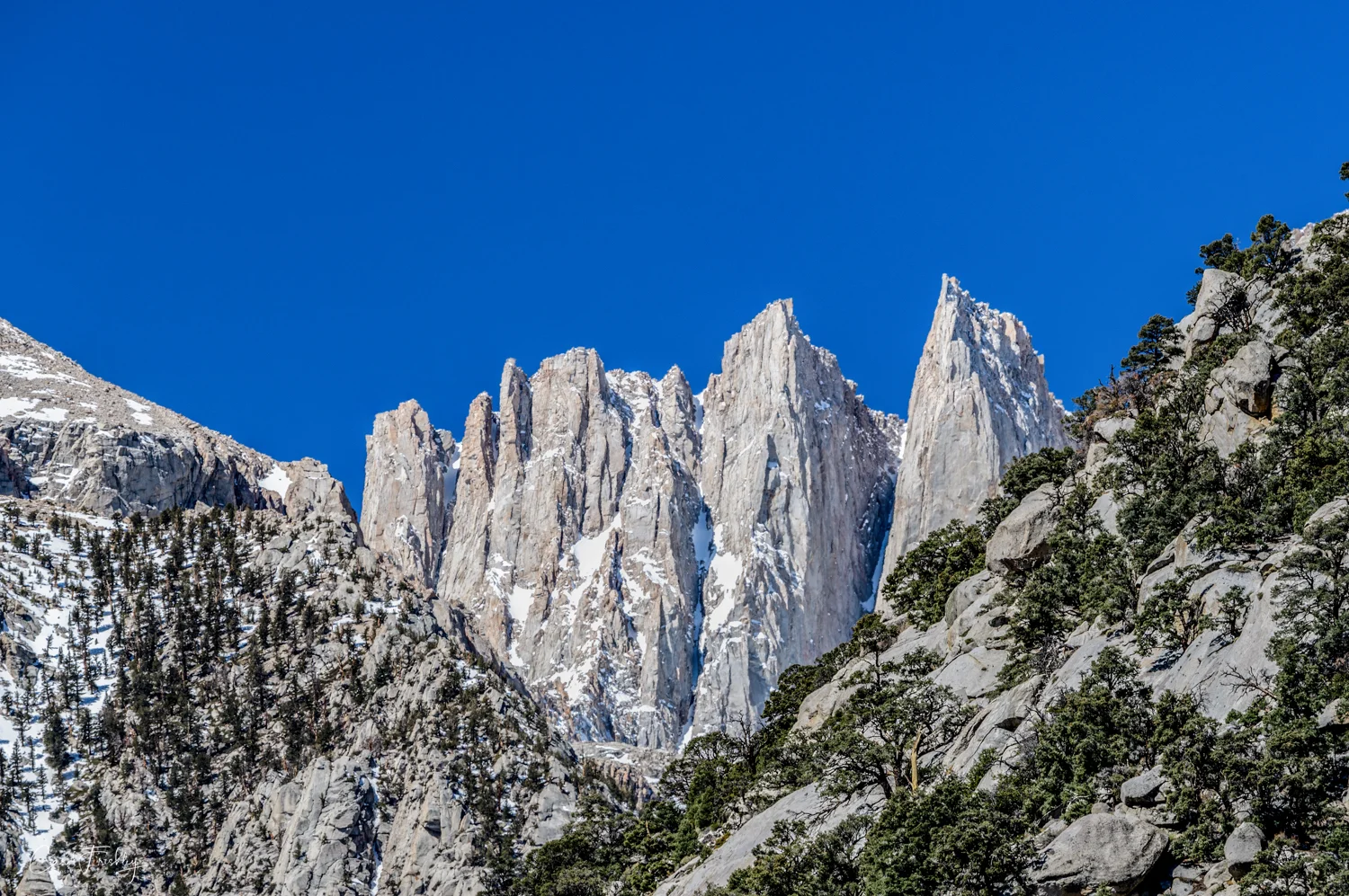 From the road to Whitney Portal