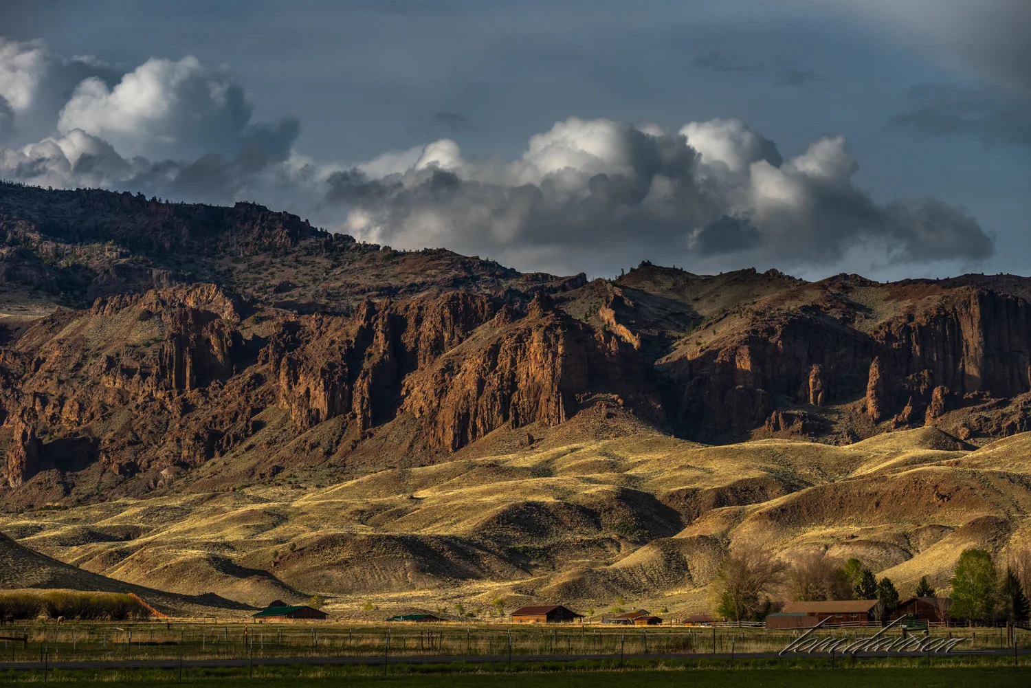 View from our camp.