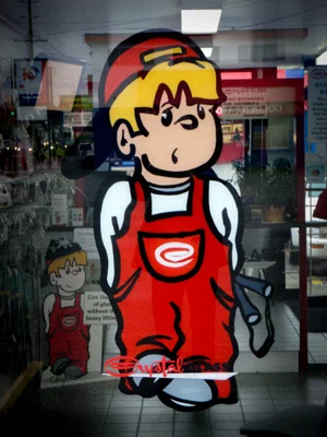 Window Painting for Chrystal Glass, Maple Ridge
