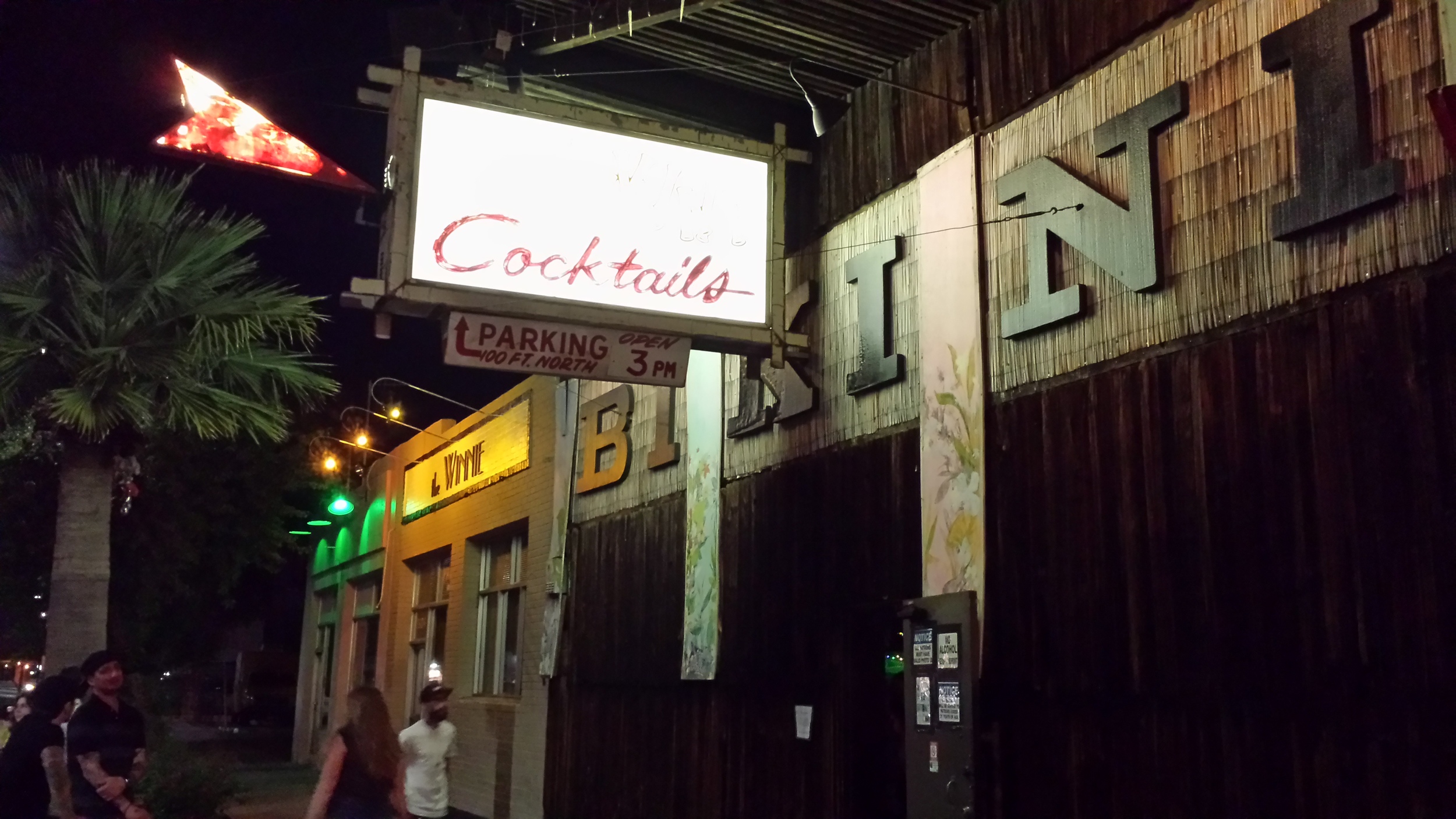 The Bikini Lounge: dive bar to the stars.
