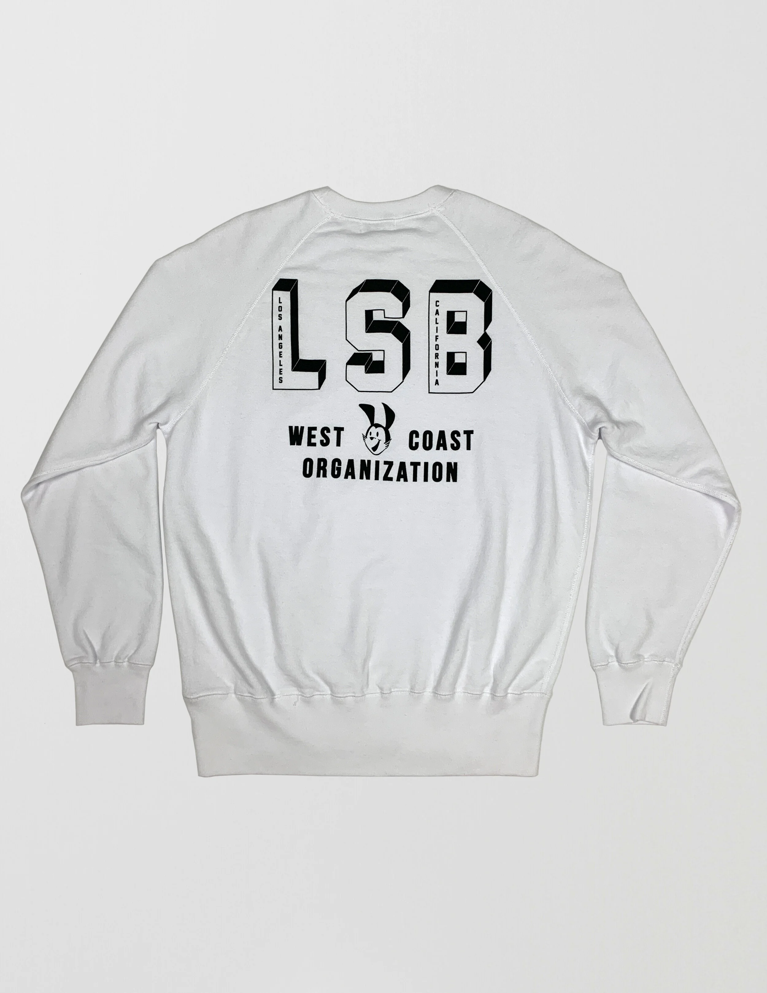 White Elsby Crewneck