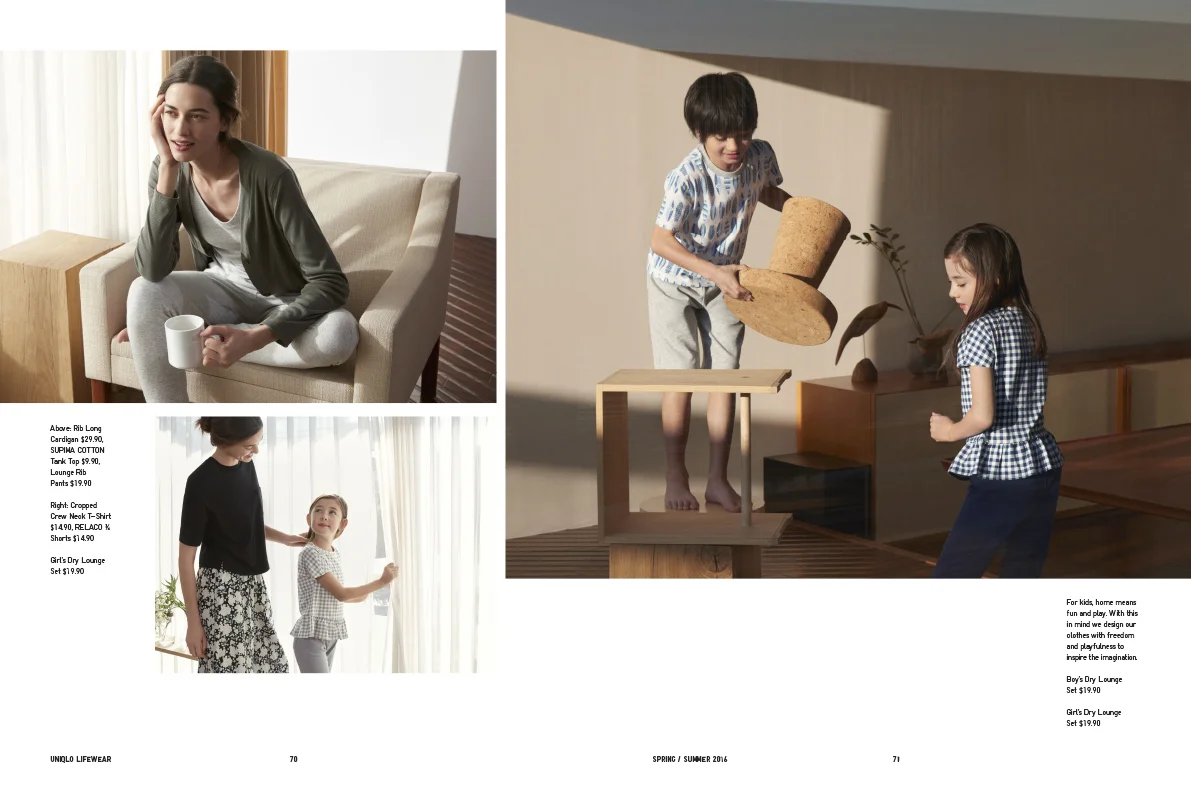 Uniqlo | the lifewear book | wagaya