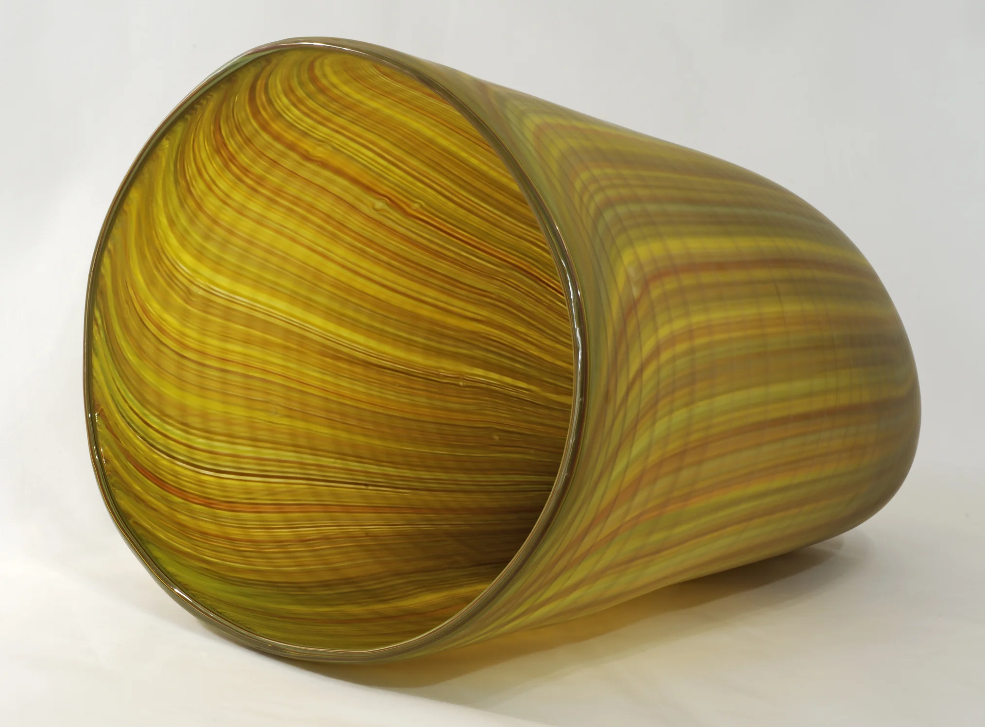 Green Reeds Fish Basket