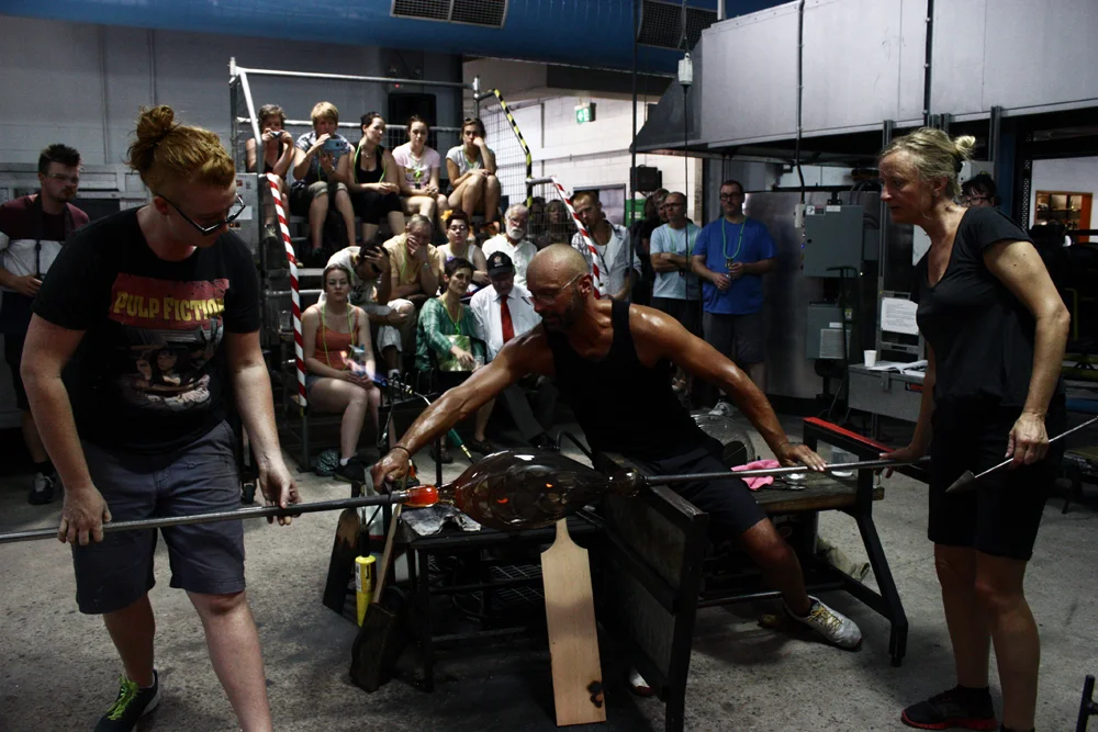 Demonstration at Ausglass Conference 2015