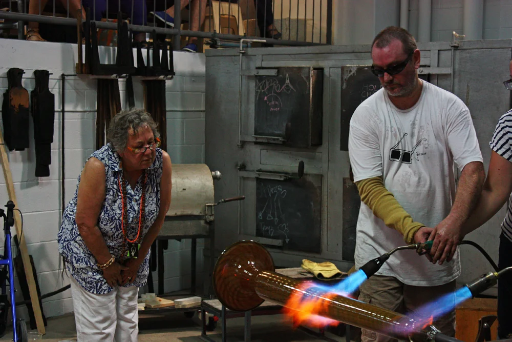 Demonstration at Ausglass Conference 2015