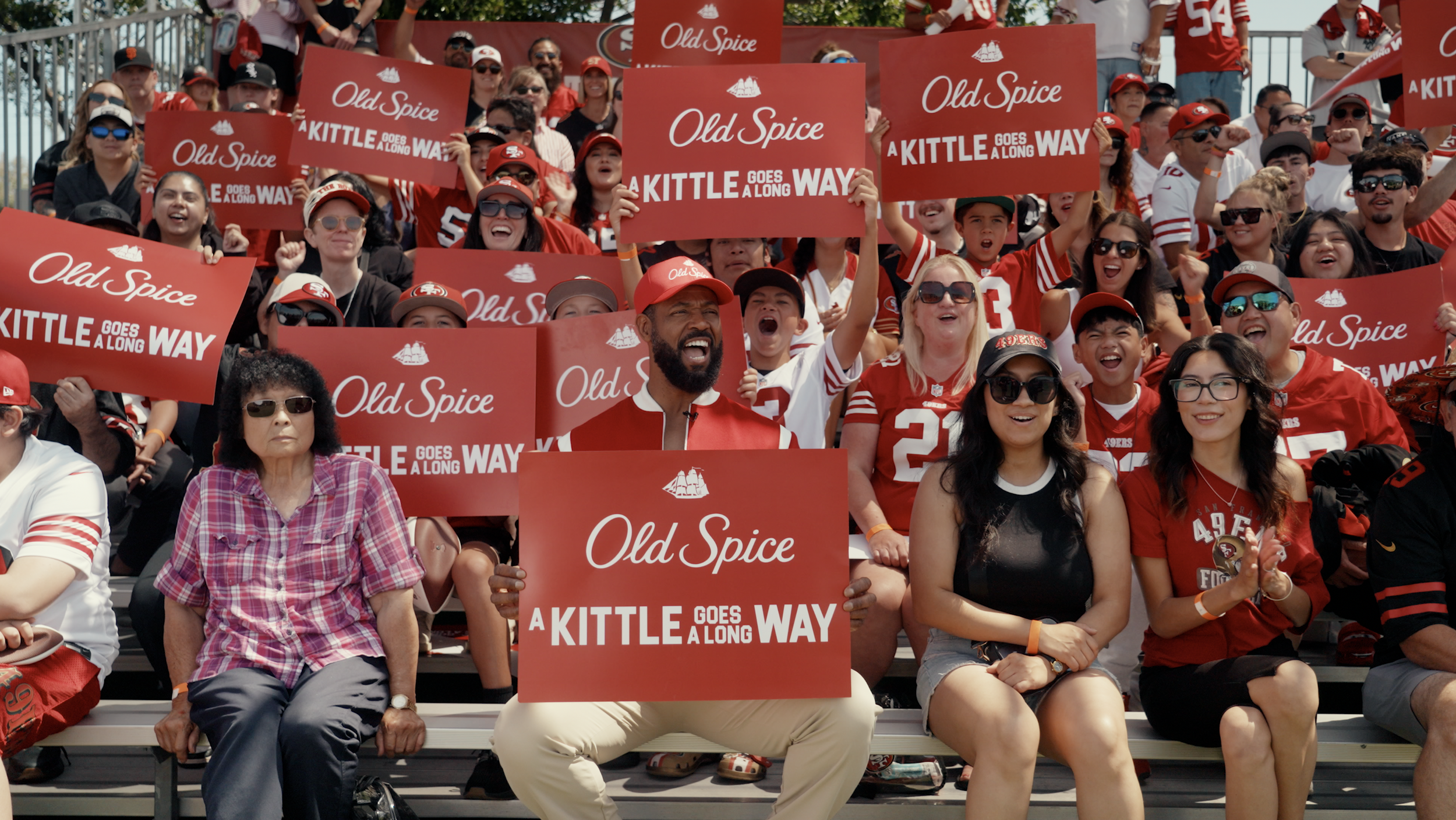 George Kittle Old Spice NFL Collection