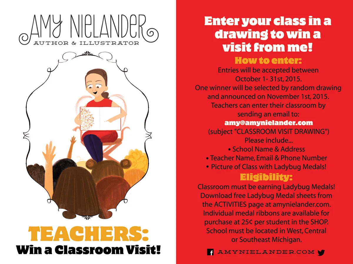This postcard was available at the table for local teachers/educators.