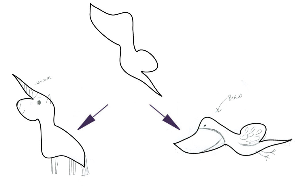 ANNA'S LEFT (UNICORN), AMY'S RIGHT (BIRD)