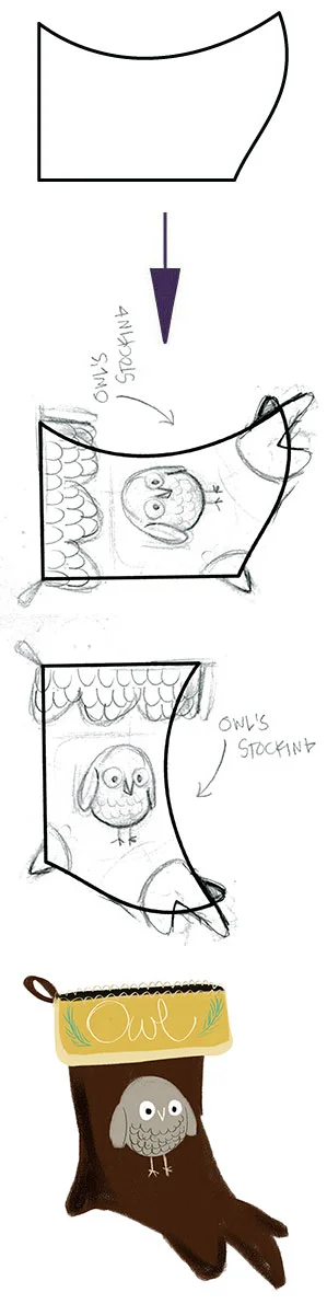  OWL'S STOCKING