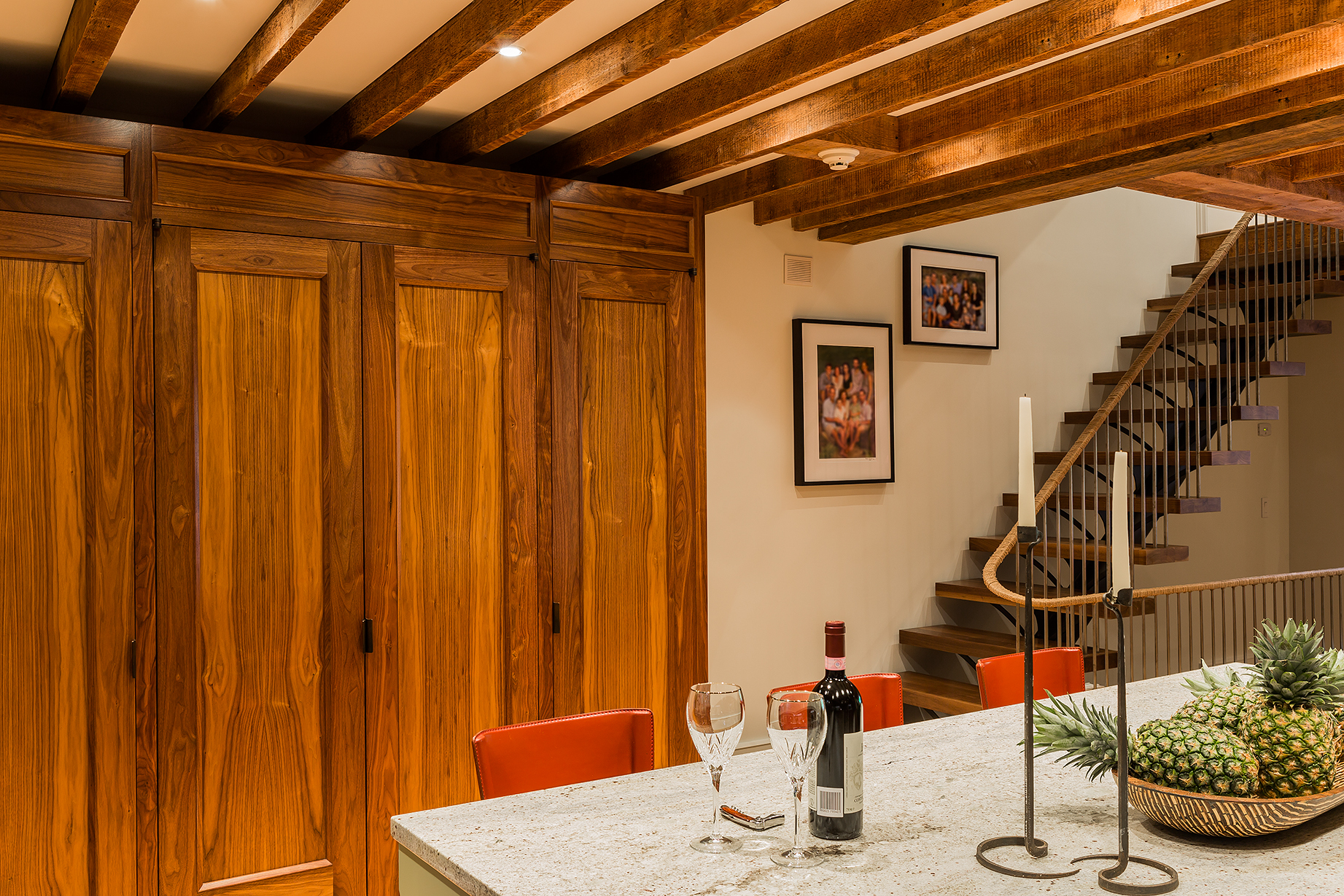  Walnut kitchen pantry 