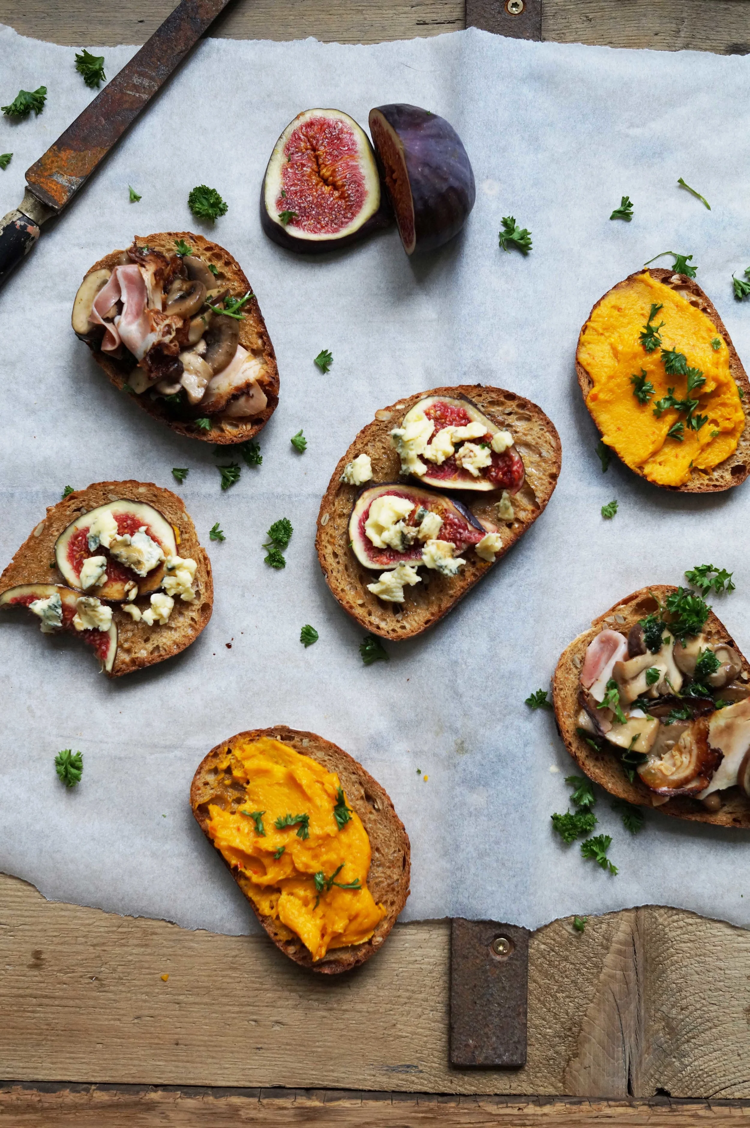 Crostini's voor wilde feestjes of luie zondagen 