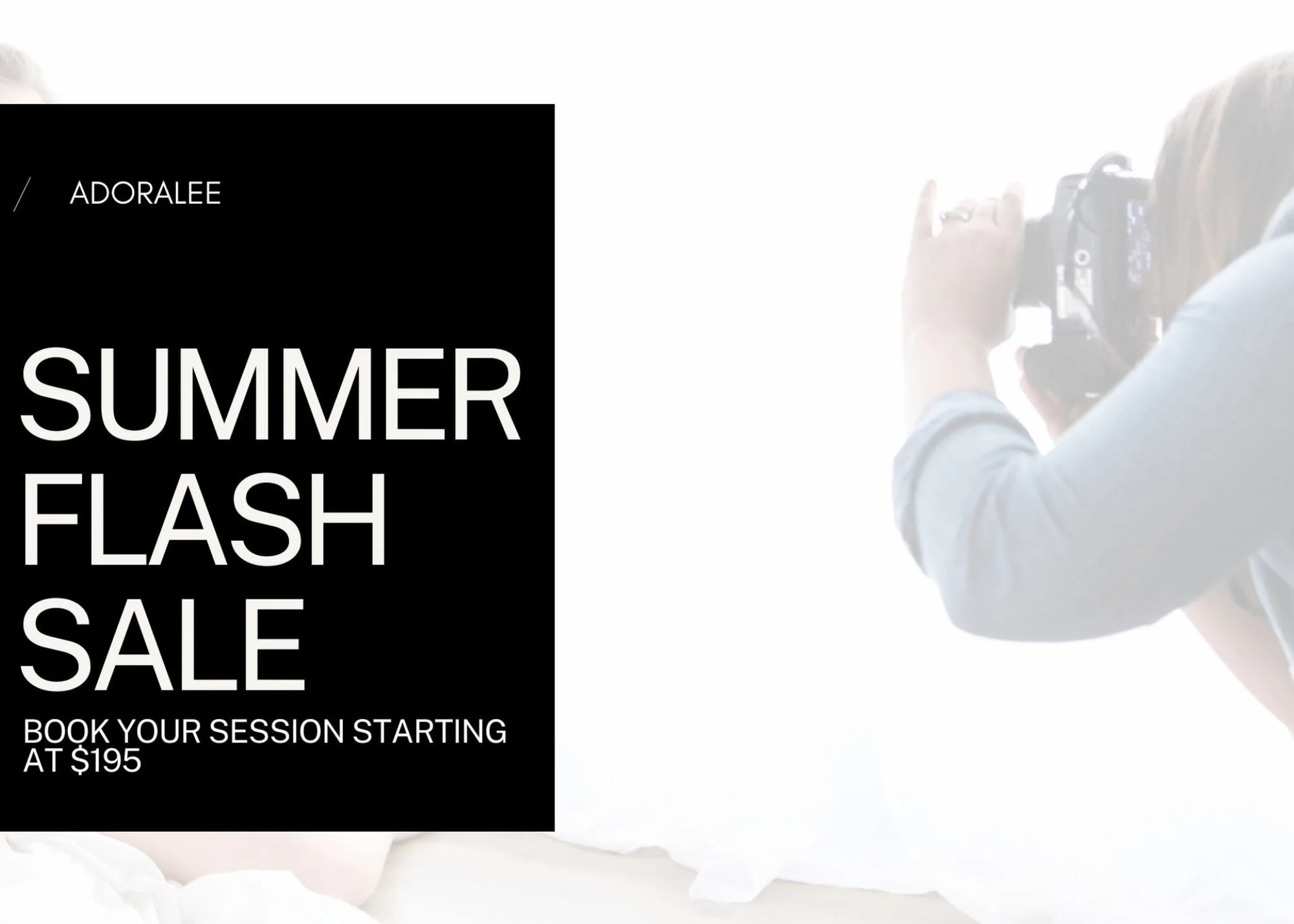 OKLAHOMA BOUDOIR ADORALEE SUMMER SALE