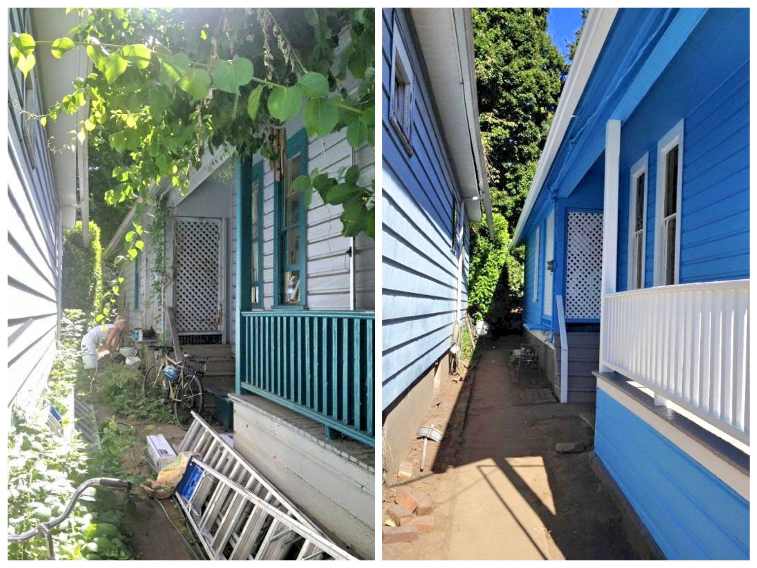 Lead based paint renovation before and after