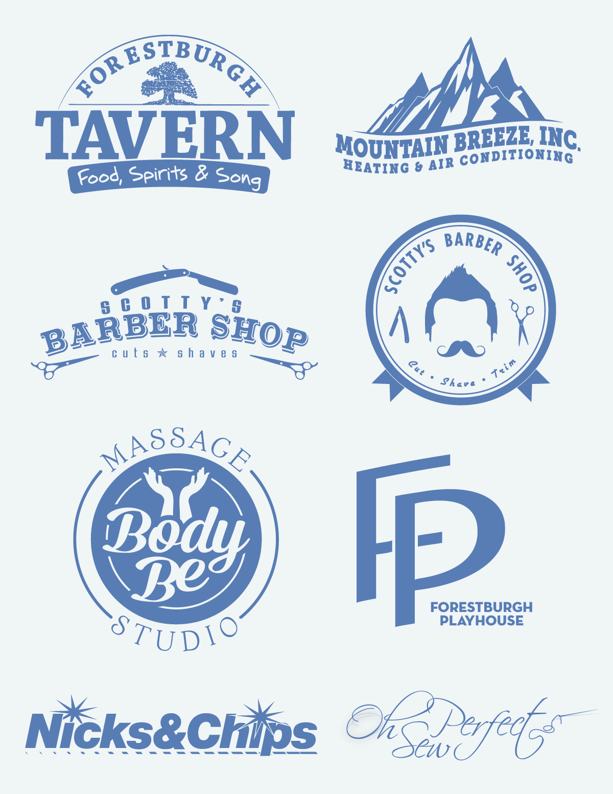 A Few Logo Designs