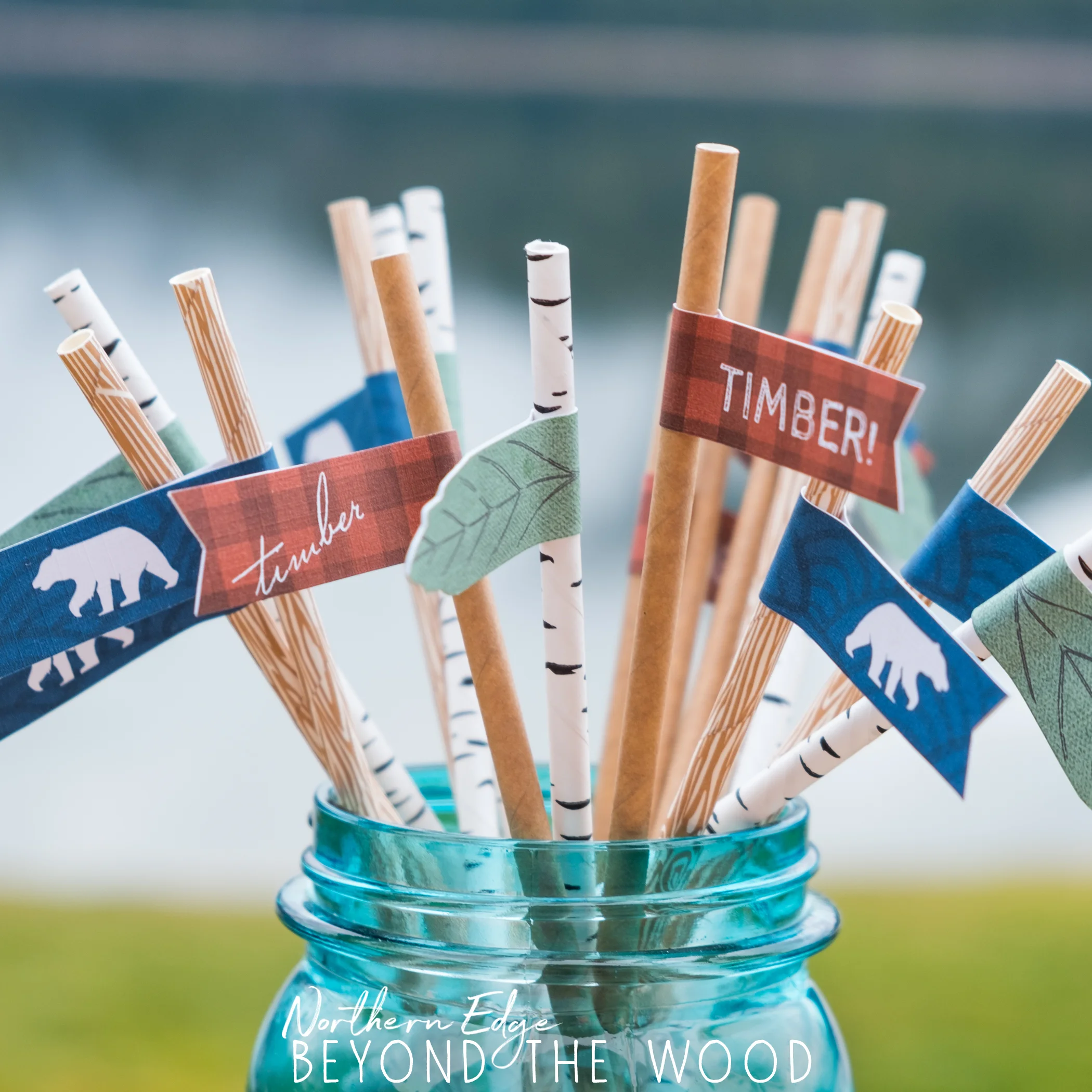 lumberjack-paper-straw-flags.jpg