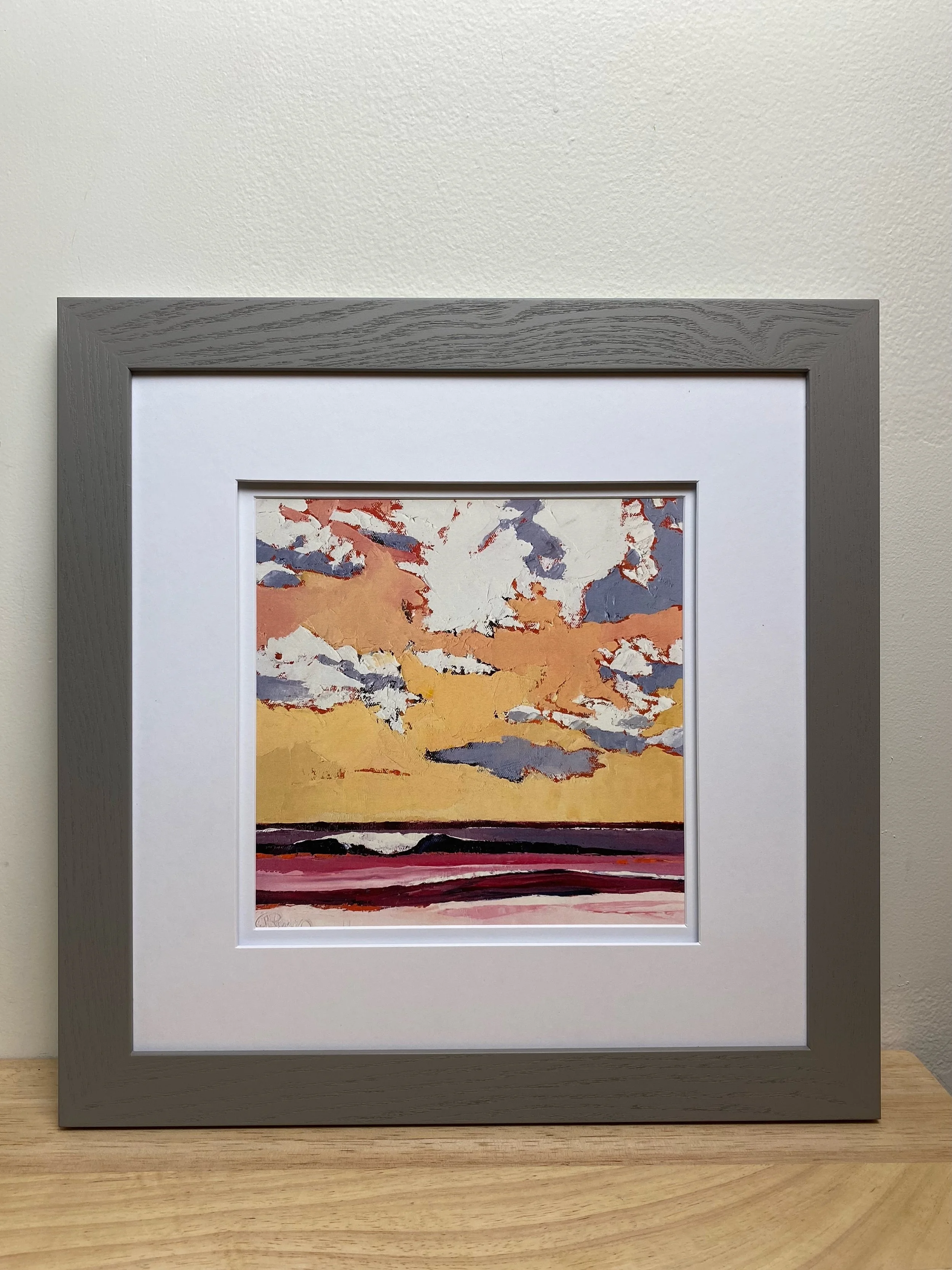 Romantic View Print Framed.jpeg