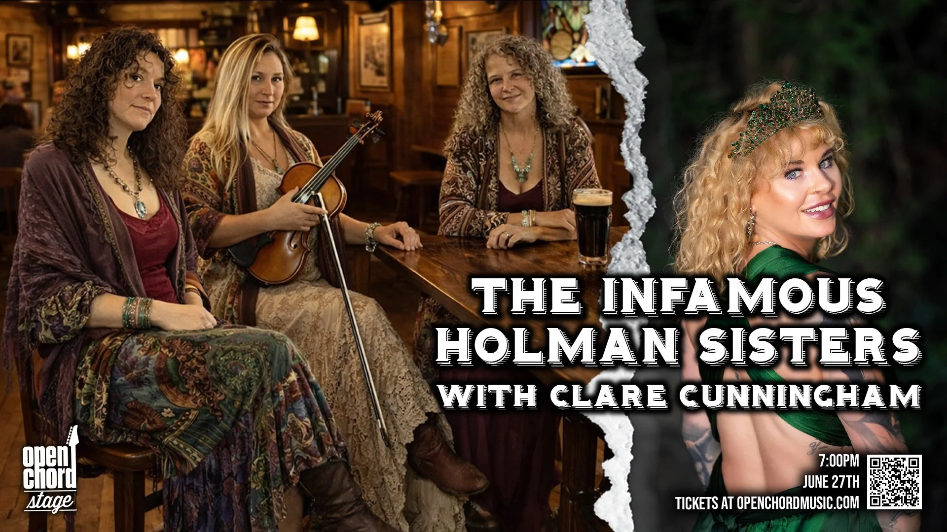 The Infamous Holman Sister &amp; Clare Cunningham
