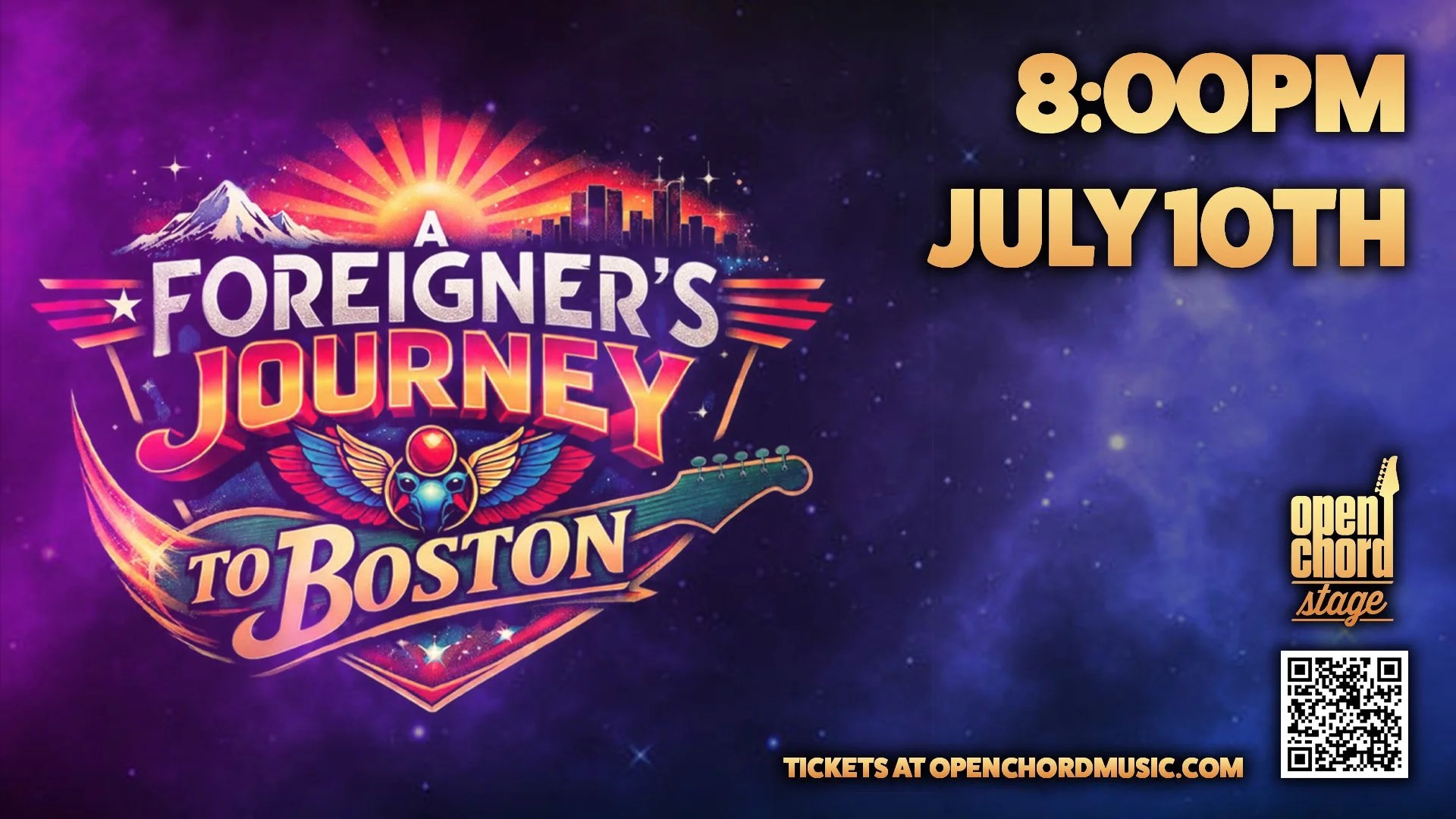 A Foreigner's Journey to Boston Tribute Band