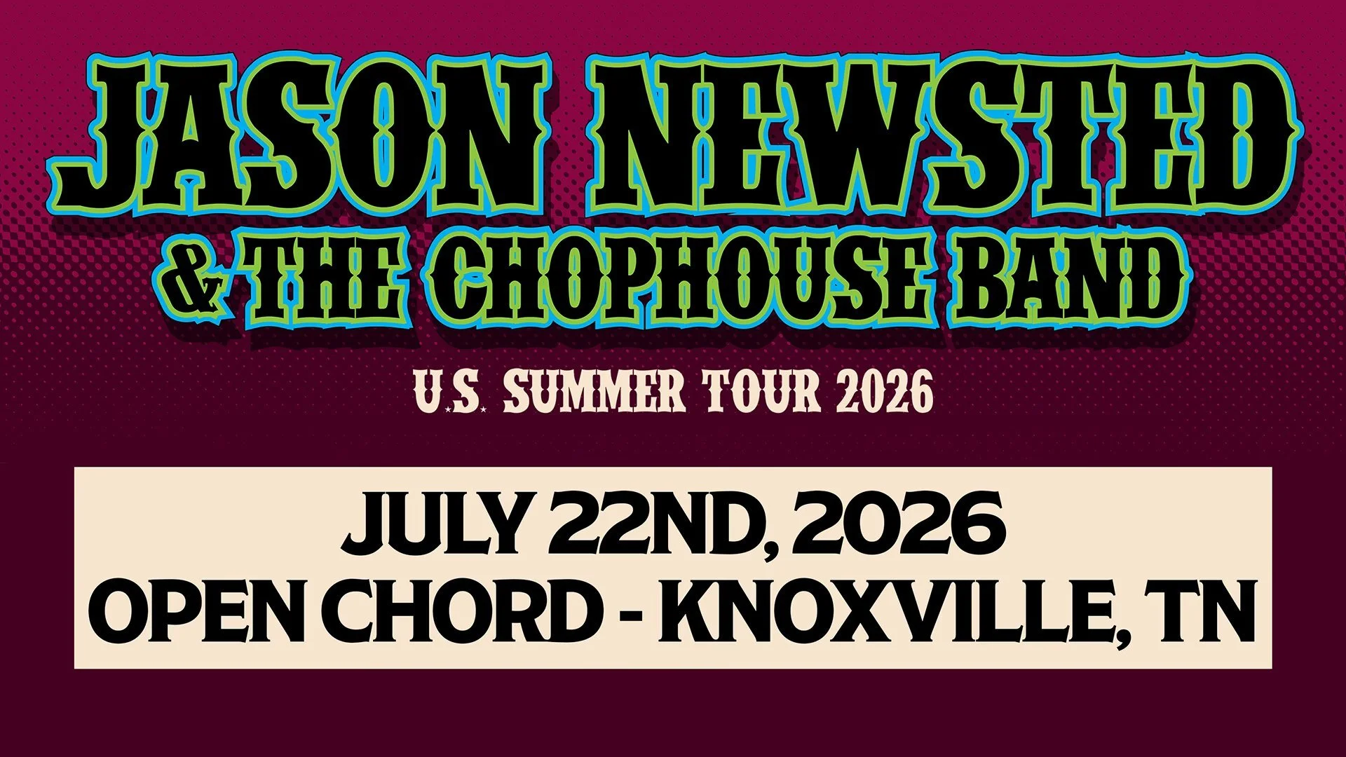 Jason Newsted &amp; The Chophouse Band