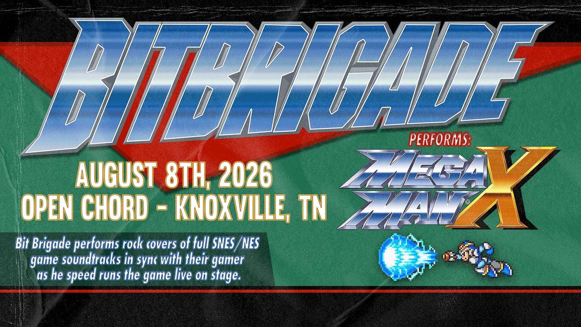 Bit Brigade Performs "Mega Man X" Live